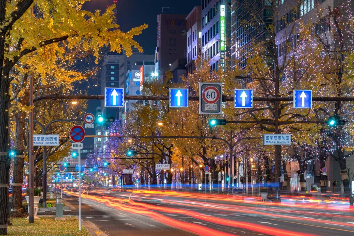 Midosuji Illumination | Kitamido | Things to do in Osaka