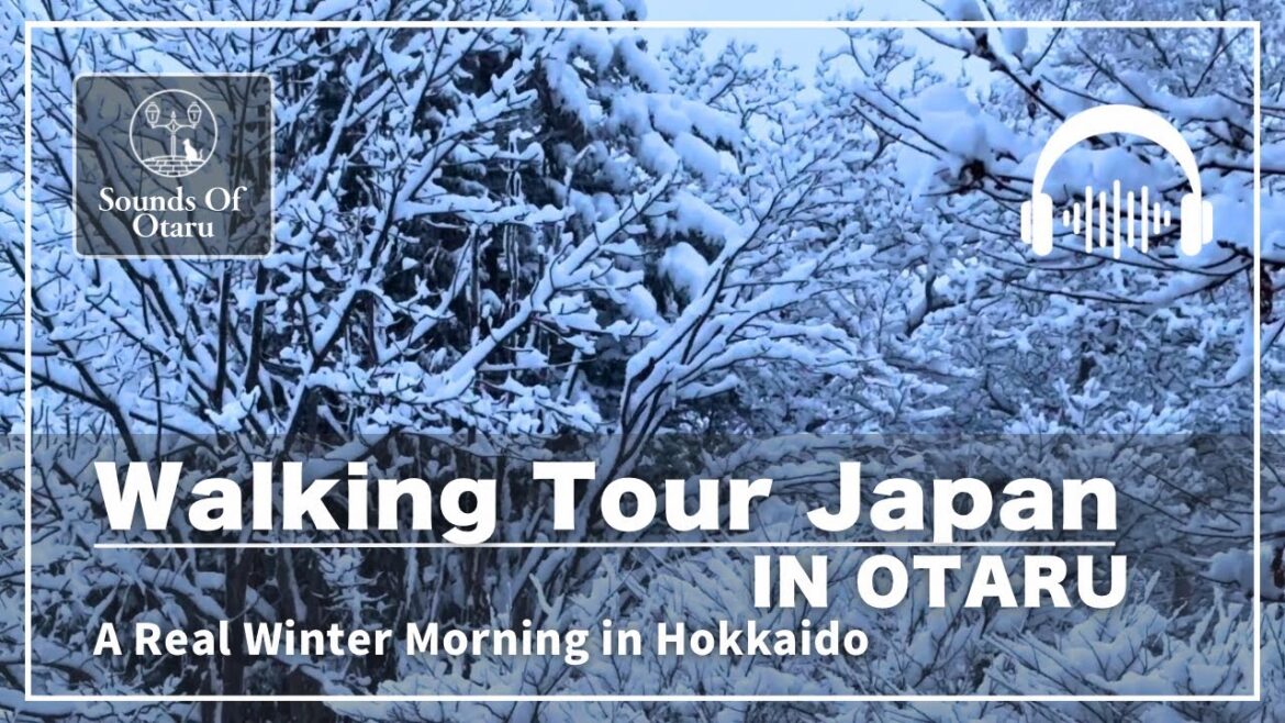 WALKING TOUR JAPAN IN OTARU | A Real Winter Morning in Hokkaido WALKING TOUR JAPAN IN OTARU | A Real Winter Morning in Hokkaido