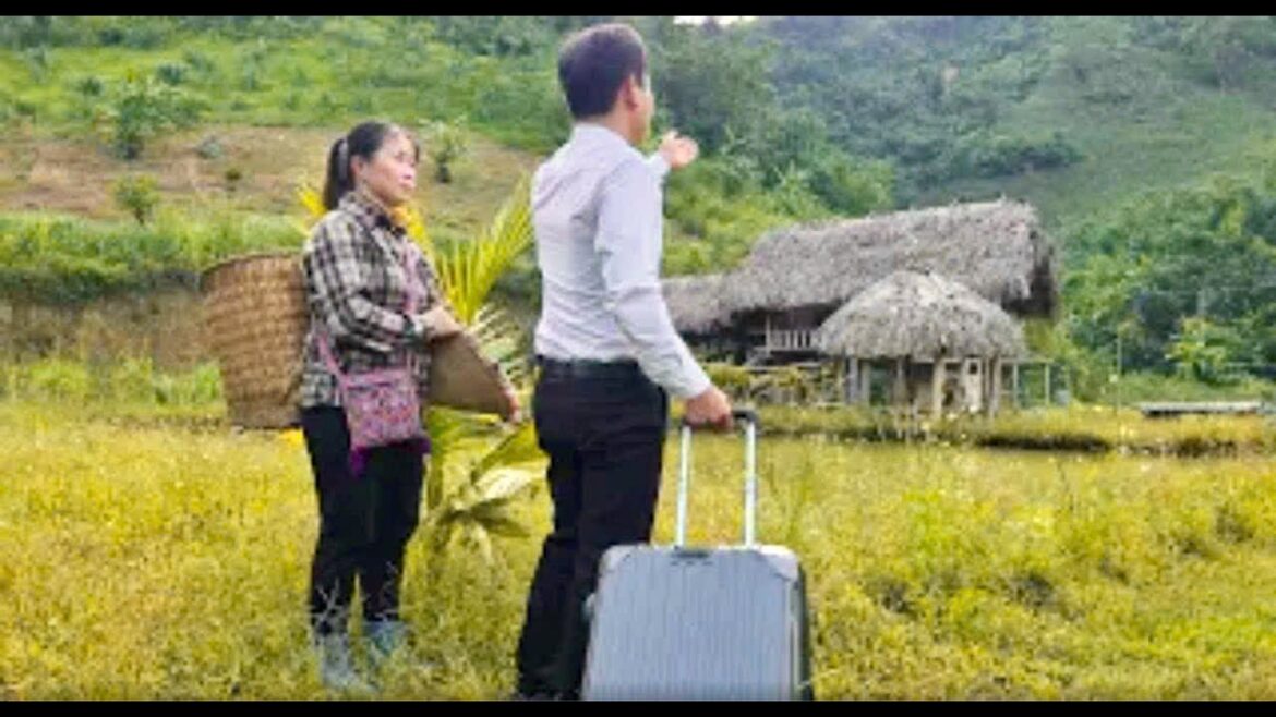 Transformation: kind man’s journey from a street to the countryside to live with single mother. Transformation: kind man's journey from a street to the countryside to live with single mother.