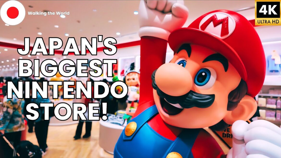 NEW! Inside Japan’s BIGGEST NINTENDO Store (Fukuoka) | FULL 4K Tour NEW! Inside Japan's BIGGEST NINTENDO Store (Fukuoka) | FULL 4K Tour