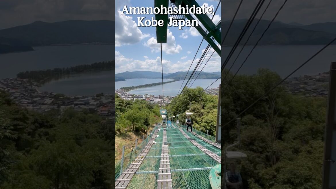 Amanohashidate in Kobe, Japan #kobecity #travel