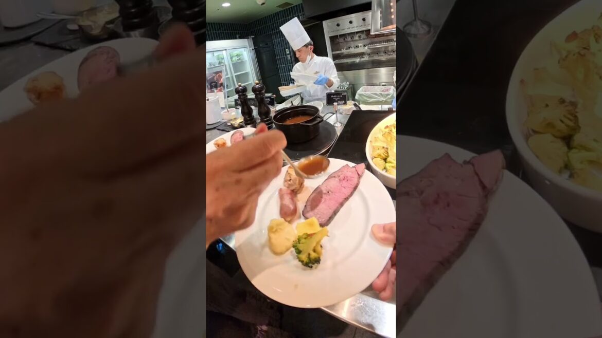 テラス＆ダイニング ALL FLAGS（オールフラッグ）【神戸メリケンパーク オリエンタルホテル】 #shorts #buffet #kobe