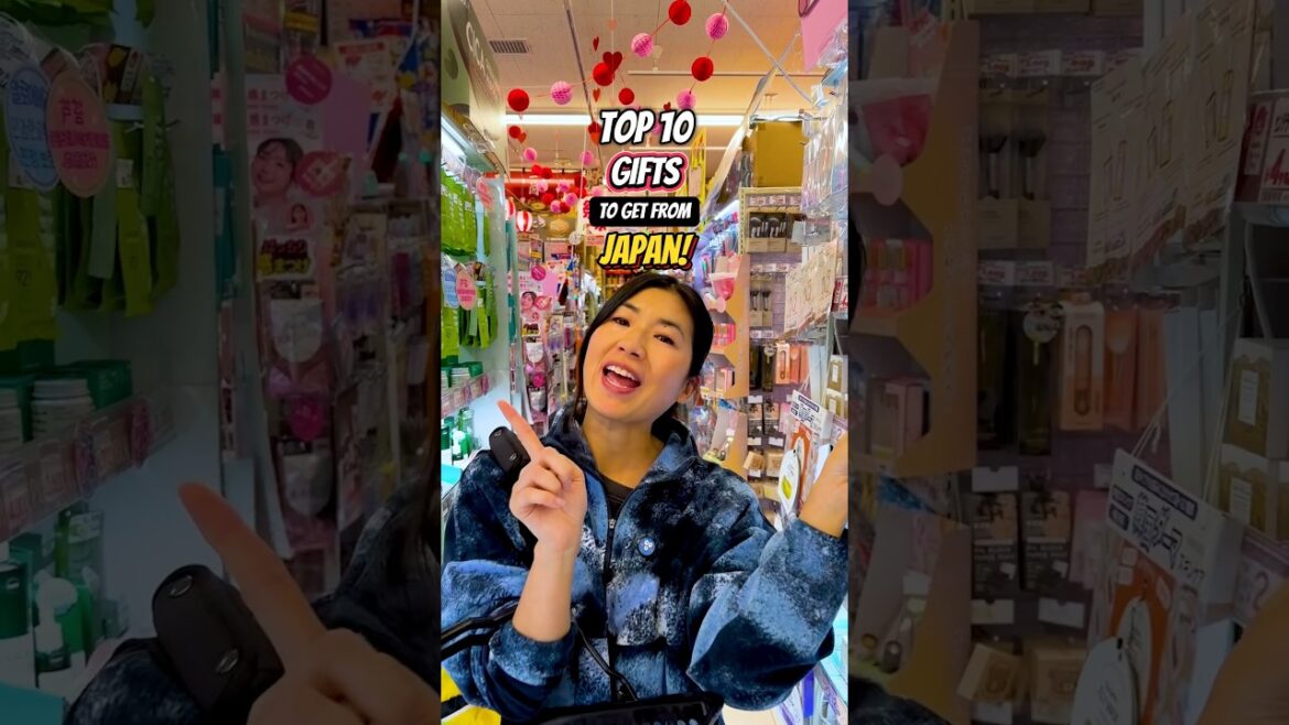 Top 10 GIFTS to get from JAPAN! 🛍️🇯🇵