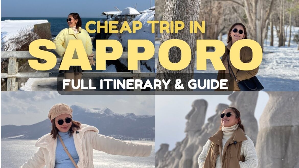 SAPPORO JAPAN 🇯🇵 COMPLETE 5 DAYS ITINERARY, FOOD & BUDGET GUIDE