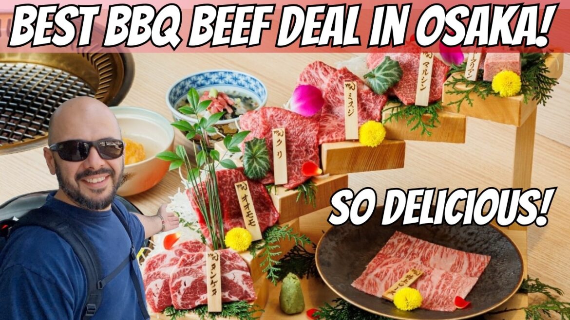 THE BEST VALUE PREMIUM WAGYU EXPERIENCE IN OSAKA?! YAKINIKU KAPPO YP-RYU SOEMONCHO