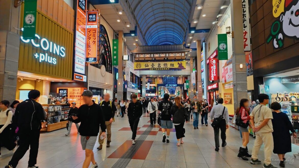 A Walk in Sendai City at Dusk near the Station | Miyagi Japan | Oct 2025 | 4K POV Walk Tour A Walk in Sendai City at Dusk near the Station | Miyagi Japan | Oct 2025 | 4K POV Walk Tour