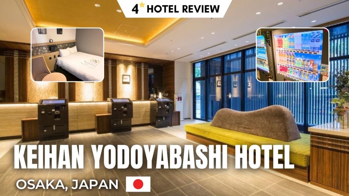 OSAKA SUPER VALUE HOTEL! Keihan Yodoyabashi 4⭐ Review [4K60]