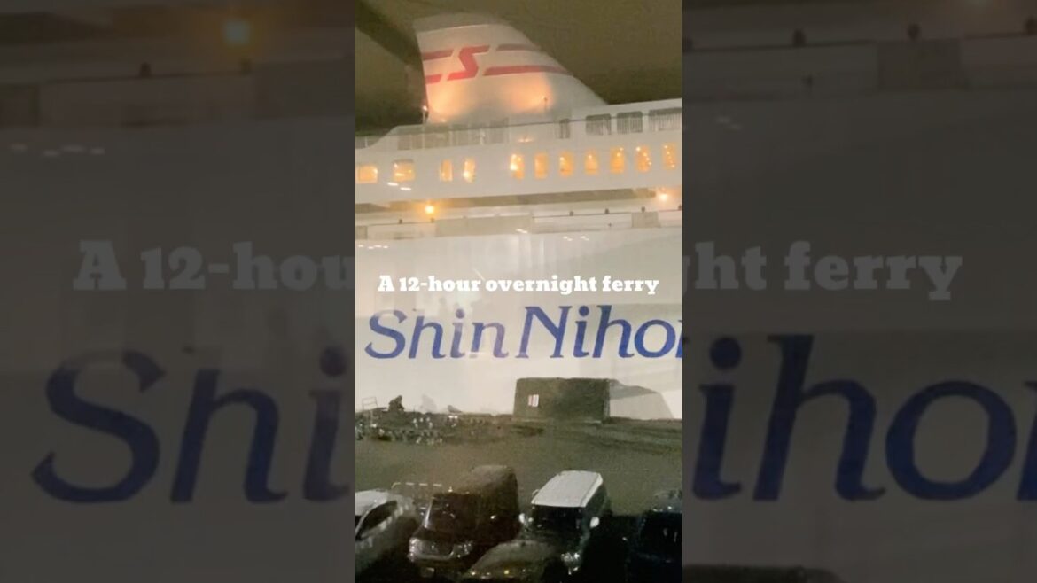 Overnight Ferry in Japan | 12 Hours from Tomakomai → Akita / 女ひとり旅|新日本海フェリー 苫小牧→秋田 #traveljapan Overnight Ferry in Japan | 12 Hours from Tomakomai → Akita / 女ひとり旅|新日本海フェリー 苫小牧→秋田 #traveljapan