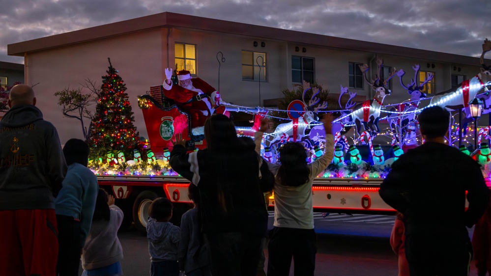 DVIDS – News – Camp Courtney community gathers for Christmas celebration Holiday Parade for Military Families Stationed in Japan