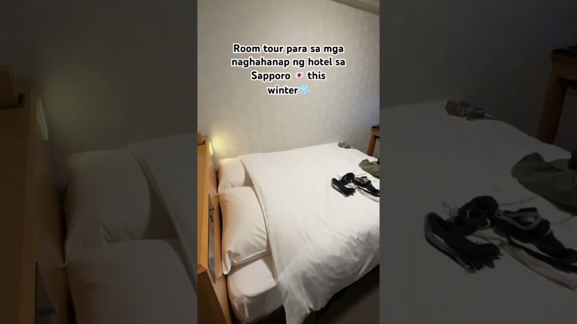 Affordable Hotel in Sapporo π―π΅ | Winter Room Tour βοΈ #japantravel Affordable Hotel in Sapporo π―π΅ | Winter Room Tour βοΈ #japantravel