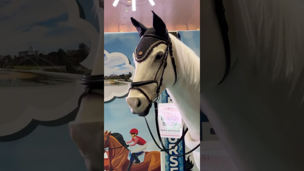 Robot Horse in Osaka, Real or Fake? Umeda, Japan #robot #horse #japan