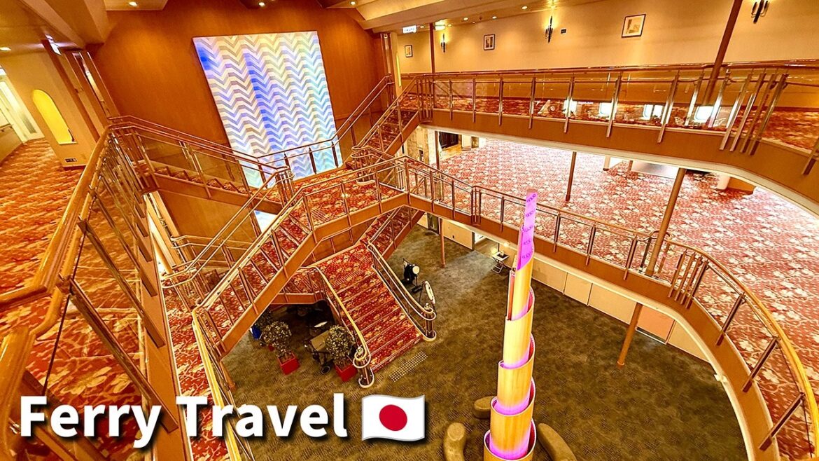 21 Hours on Japan’s Ferry with Capsule Rooms 🚢 Fukui to Hokkaido🇯🇵