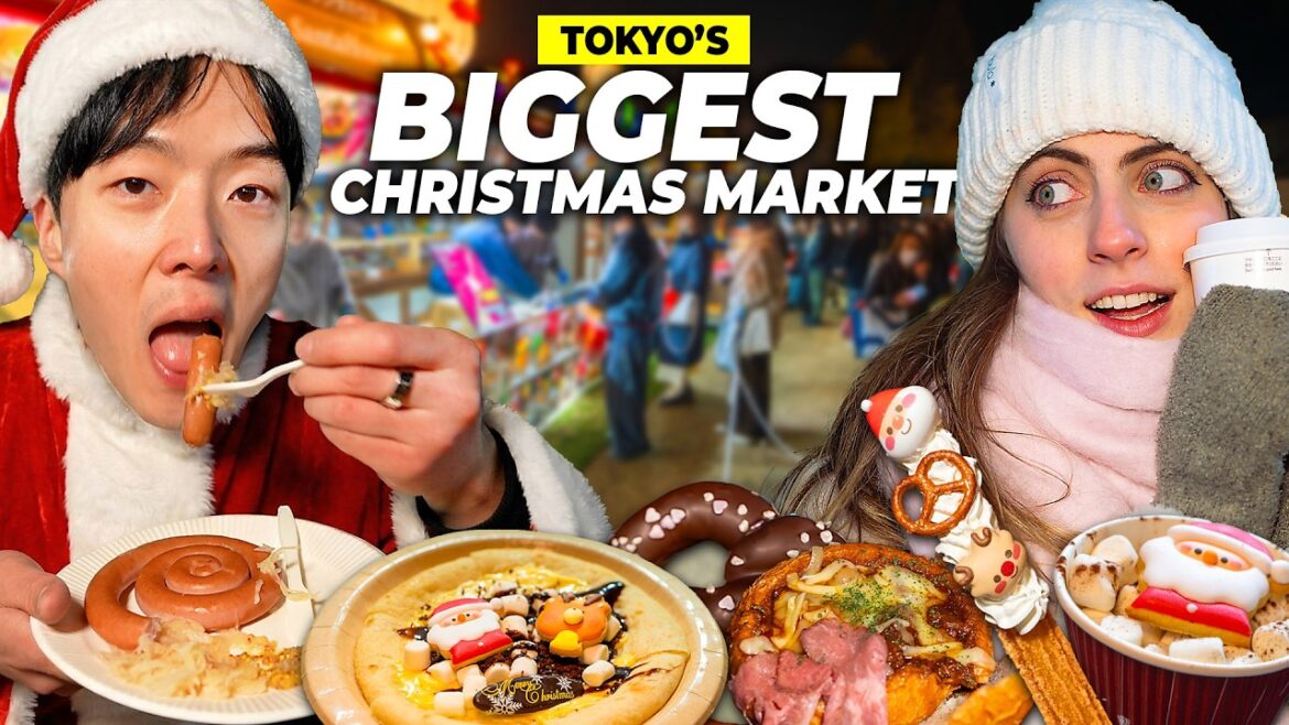 Eating EVERYTHING at Tokyo’s Biggest Christmas Market! Eating EVERYTHING at Tokyo's Biggest Christmas Market!