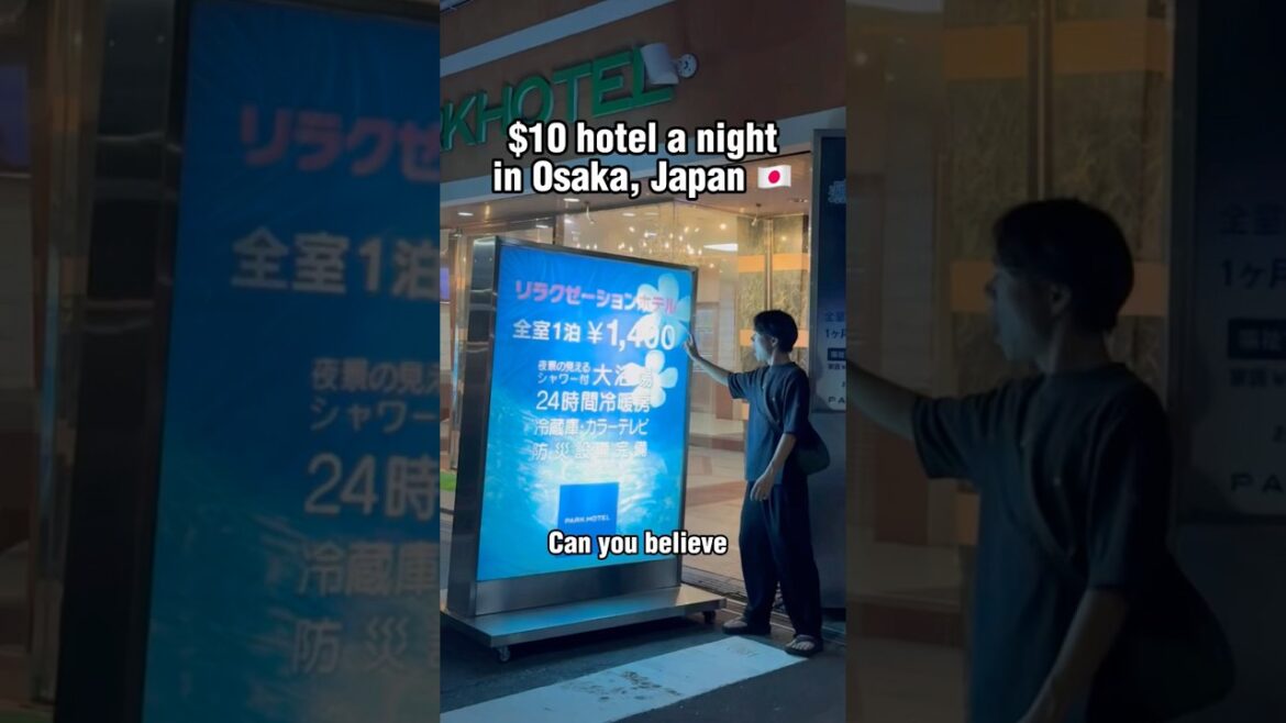 This is the one of the cheapest town in Osaka, Japan This is the one of the cheapest town in Osaka, Japan