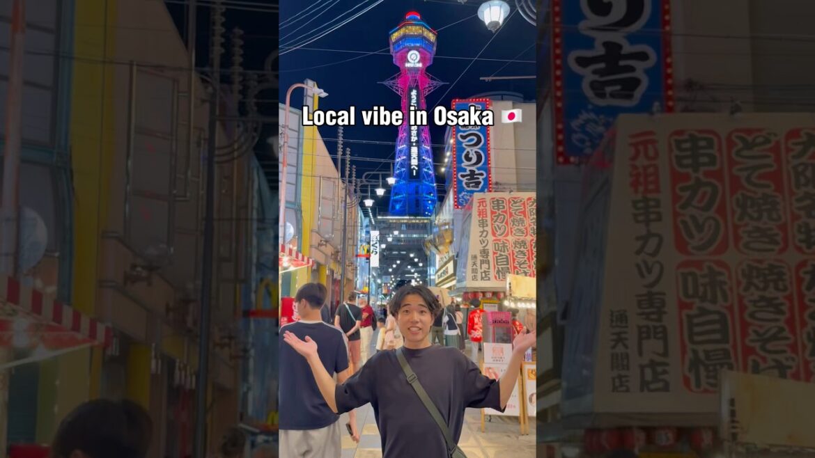 This is where you can enjoy deep and local place in Osaka, Japan