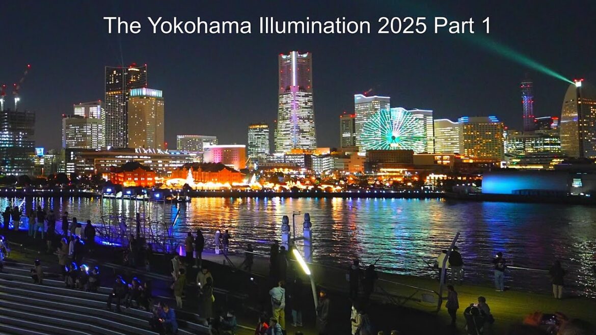 The Yokohama Illumination, one of Japan's top three night views