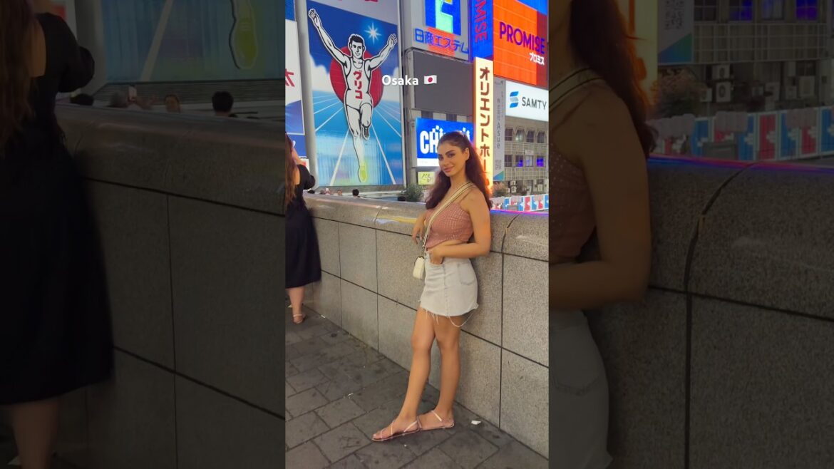 Osaka Dotonbori area Japan 🇯🇵 #japantravel #japanvlog #osaka