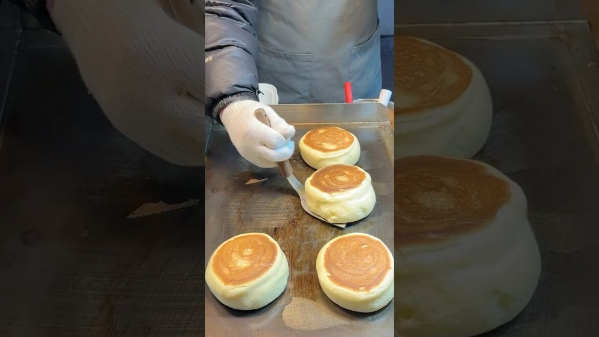 Original Japanese Soufflés Cake - Cake Making / Korean Street Food #shorts #cakesicles #koreanfood