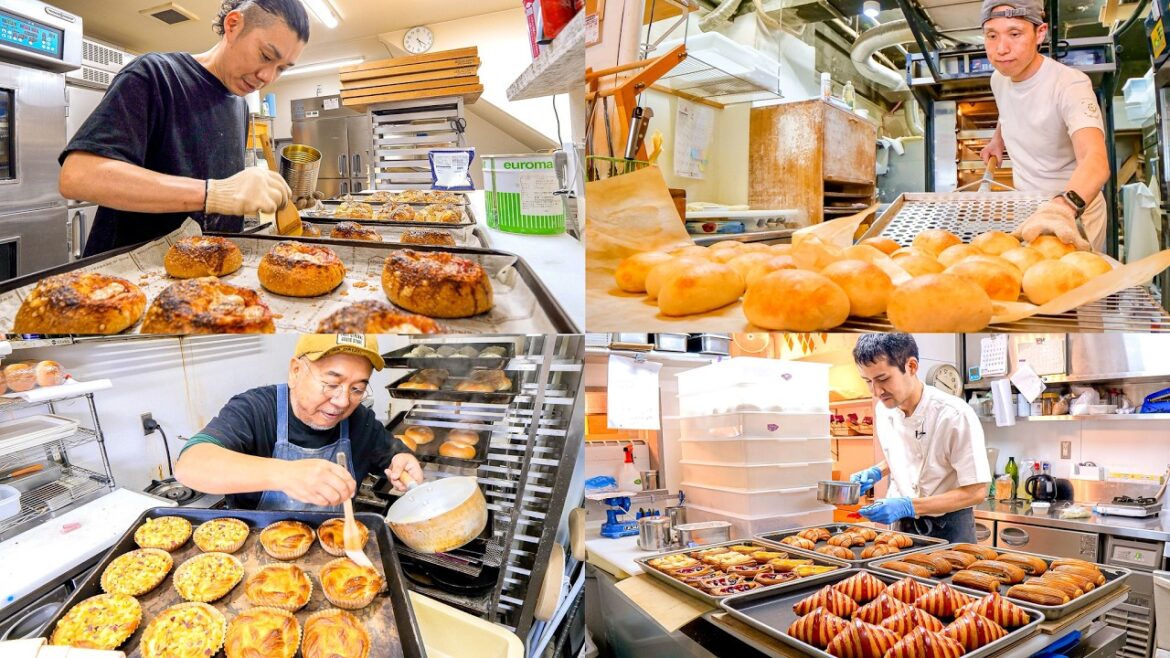 深夜から黙々と焼き続ける４人の個性豊かなパン職人たちに密着。｜大阪〈阪神百貨店コラボブースOPEN記念〉