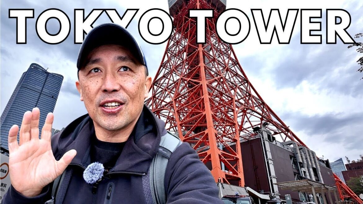 Things To Do in Tokyo!  Walking Tour around Tokyo Tower. Retired Travelers vlog!