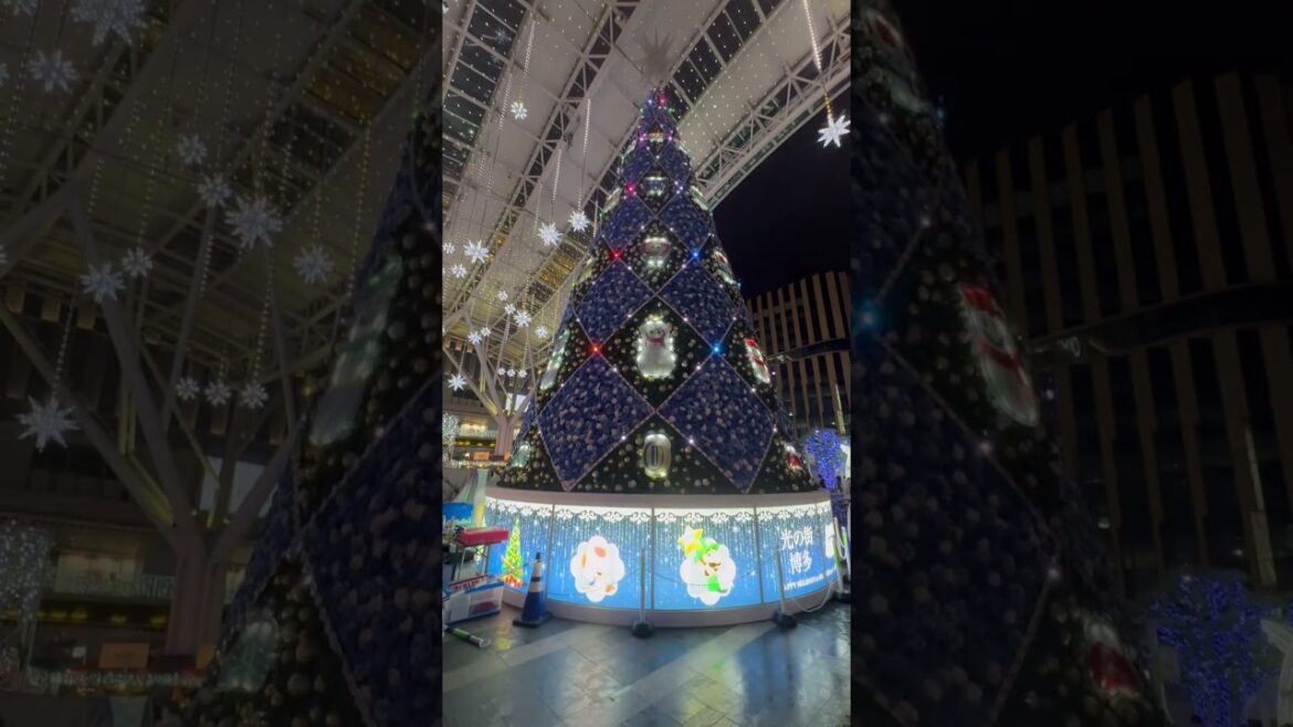 Christmas 2025🎄🎁 - Hakata Station, Fukuoka 🇯🇵🗾🎌