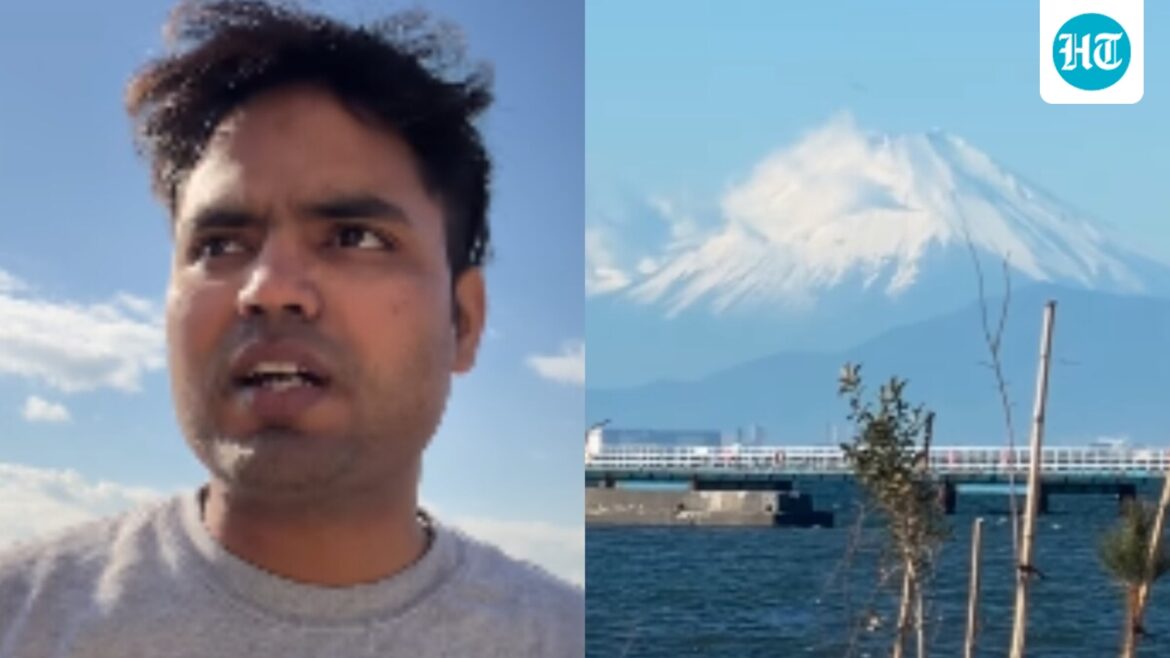 Indian man marvels at Japan’s clear air, spots Mount Fuji from 200 km away: ‘Delhi mein 10 metre door bhi nahi dikhta’