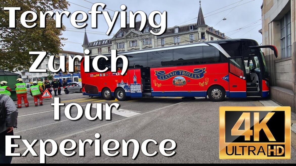 Our Tour Bus Crash in to the Building | Switzerland | 2025 |