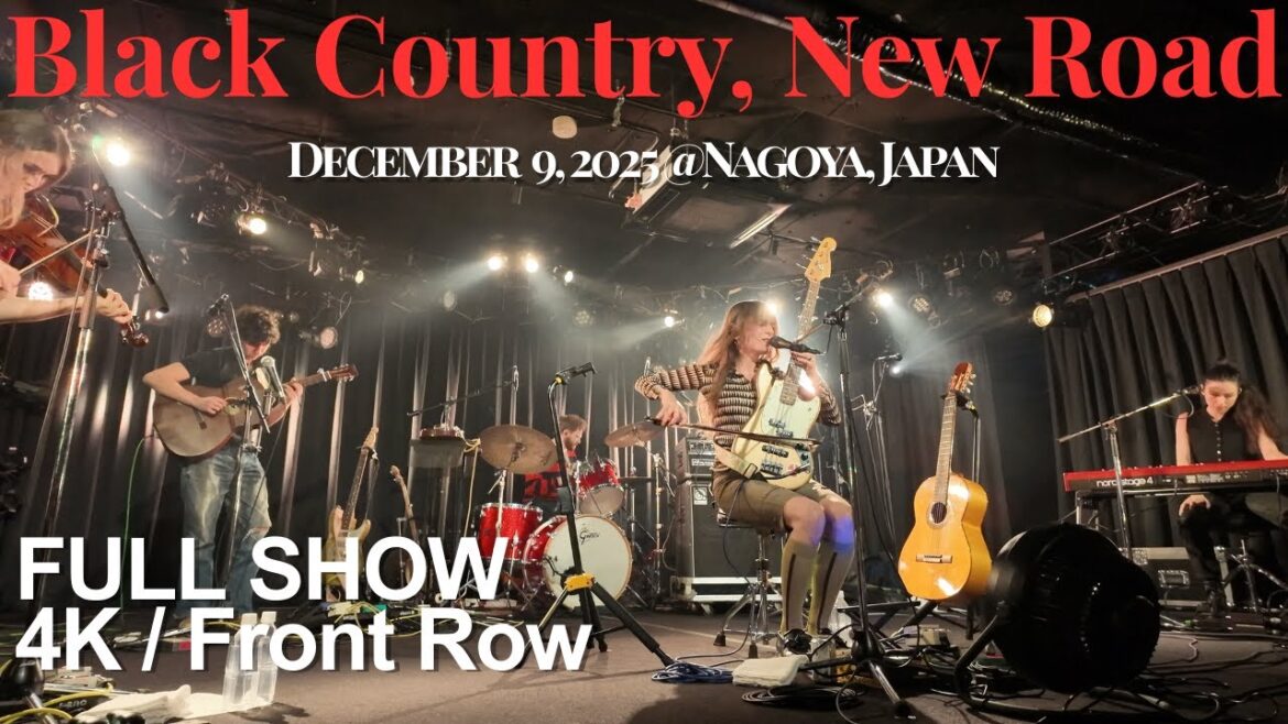 Black Country, New Road JAPAN TOUR 2025 – Full Show 4K (Front Row) |  December 9