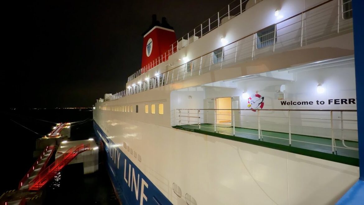 12.5 Hours on a Modern Japanese Comfort Capsule Hotel Ferry | Osaka to Fukuoka Overnight Trip