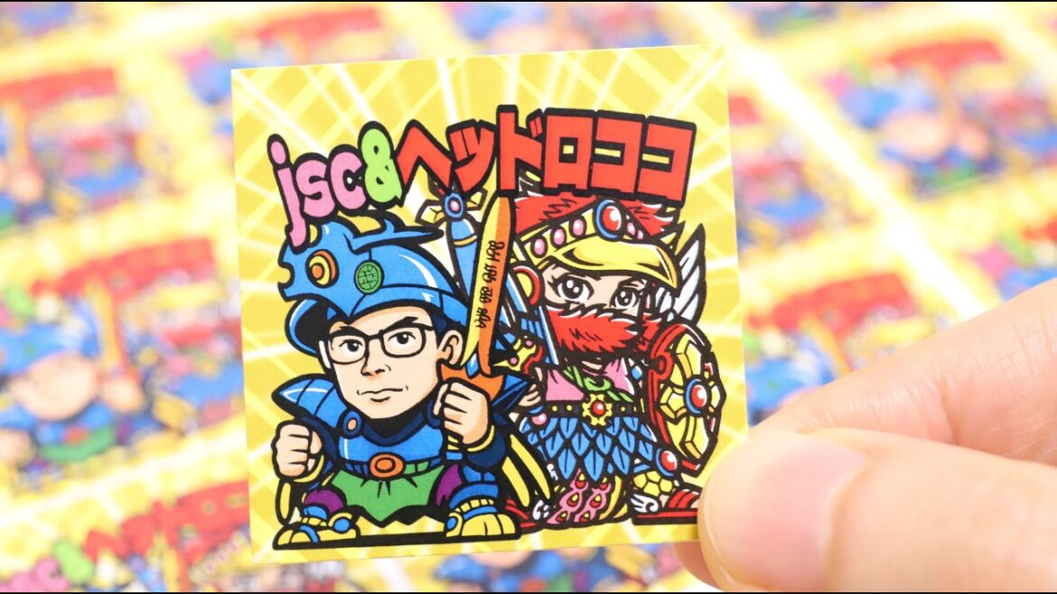 🪪Original Bikkuriman Chocolate Sticker Style Card Bikkuriman AI Business Card Maker