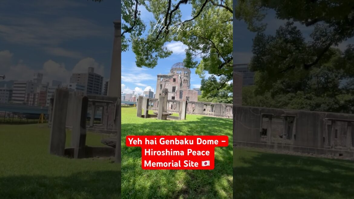Hiroshima ki yeh building pe 1945 mein atomic bomb gira tha 🥹 #shorts #ytshorts #nuclearmuseum #yt Hiroshima ki yeh building pe 1945 mein atomic bomb gira tha 🥹 #shorts #ytshorts #nuclearmuseum #yt