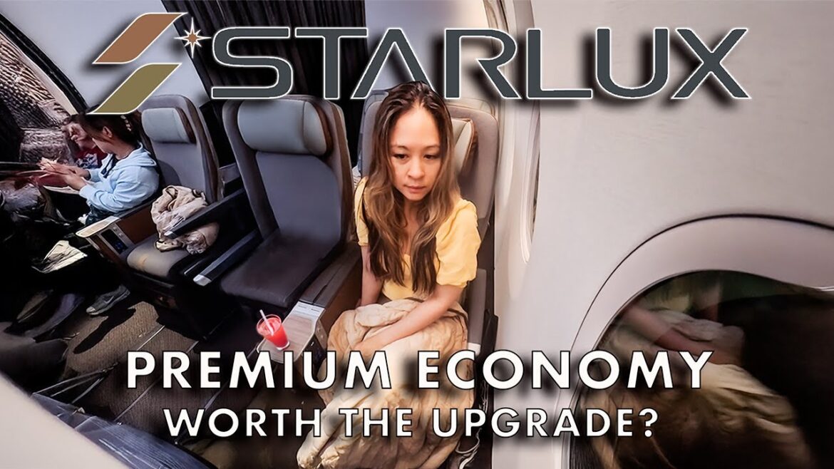 WORTH THE UPGRADE? Review Starlux Premium Economy A350-900