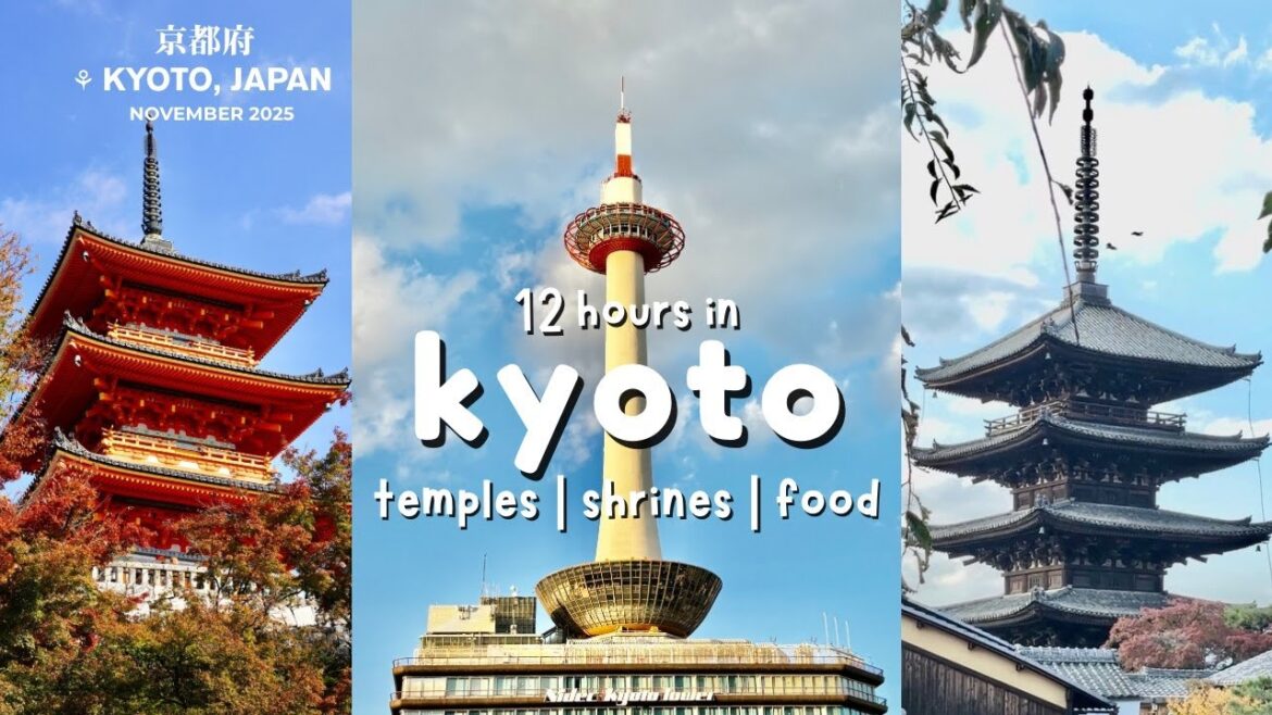 Is one day enough in Kyoto? 🍂 Our Autumn Experience | Japan Travel Vlog