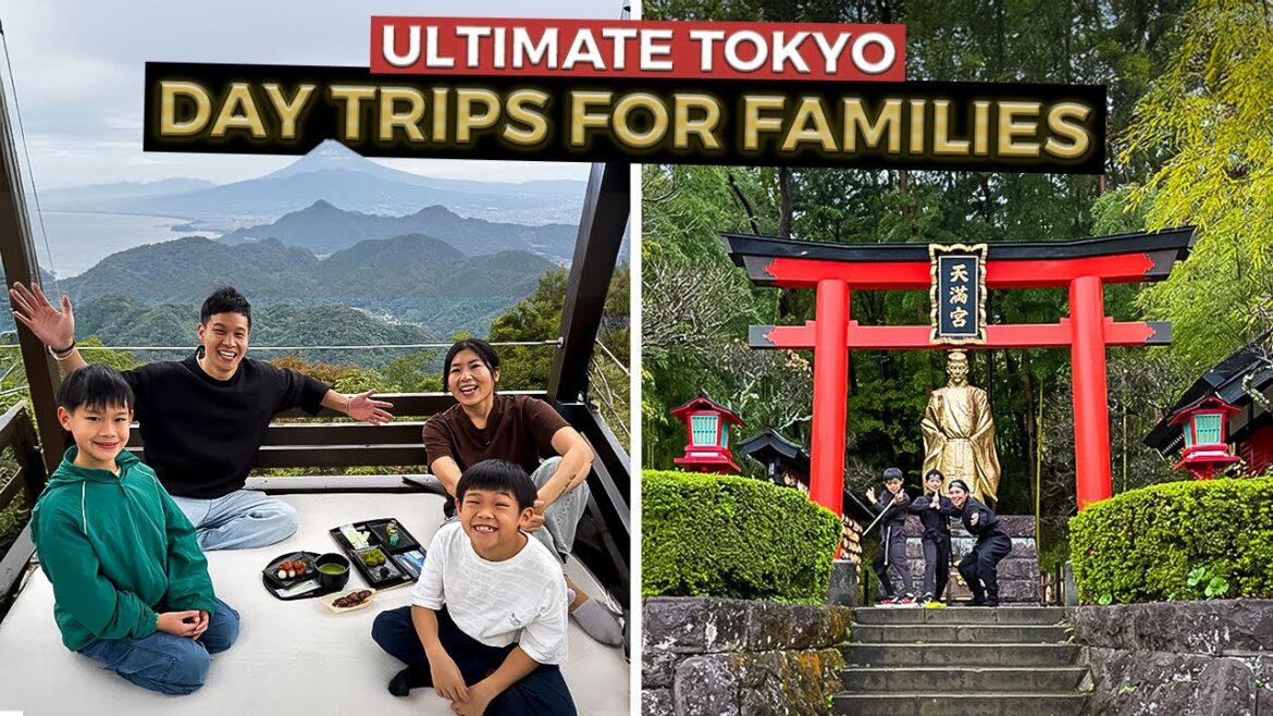TOP 3 Ultimate Day Trips from TOKYO for Families (2025) 🗻🇯🇵 Japan Travel Guide