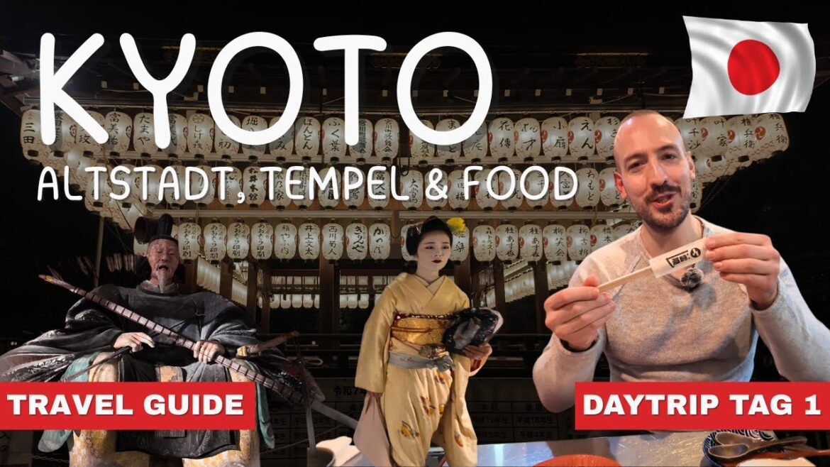 Kyoto Travel Guide - Verloren im alten Kyoto - Altstadt, Tempel & Food Japan Vlog Tag 3