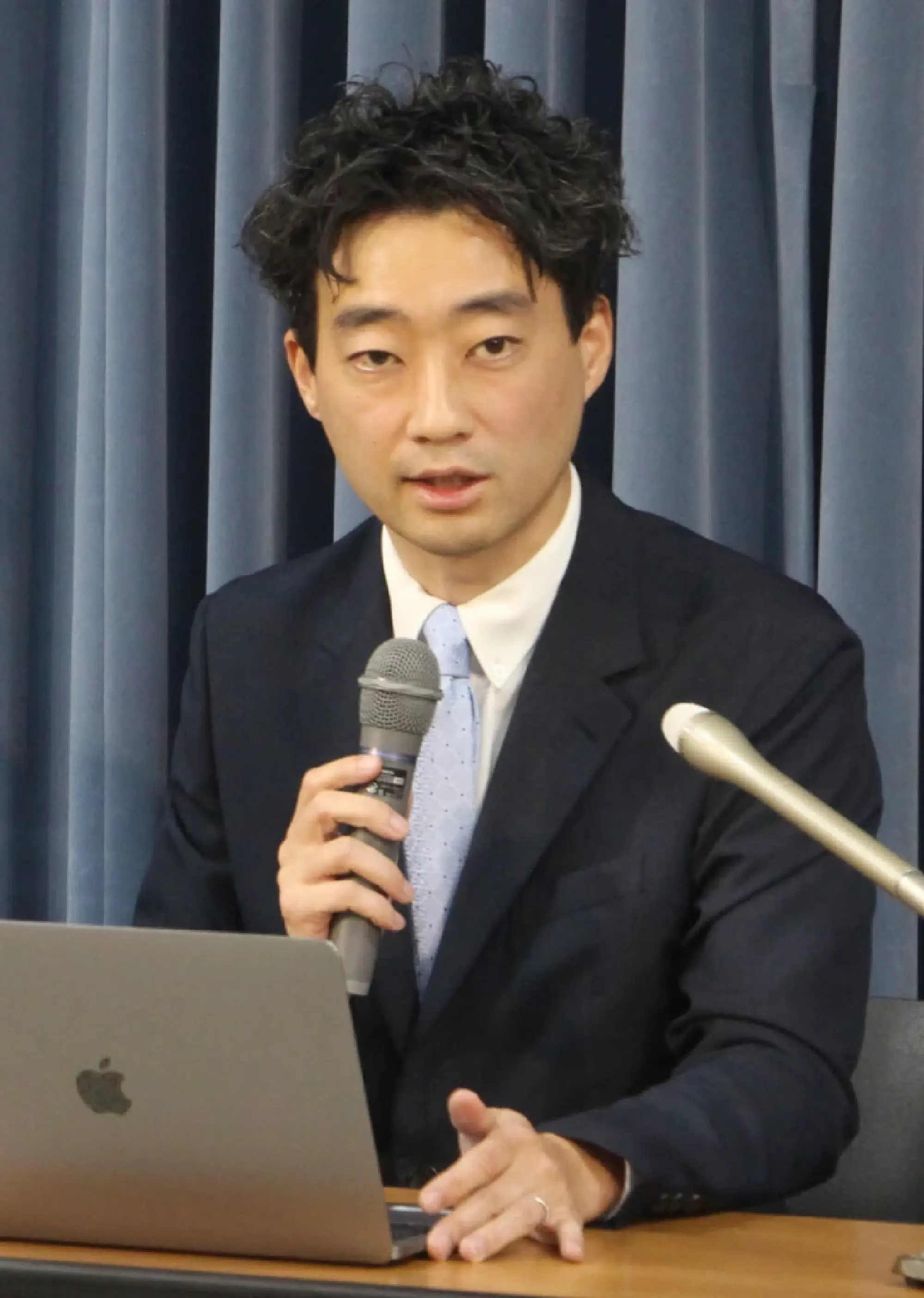 Noriaki Imai, head of Japanese nonprofit organization DxP, in Tokyo on Dec. 15.