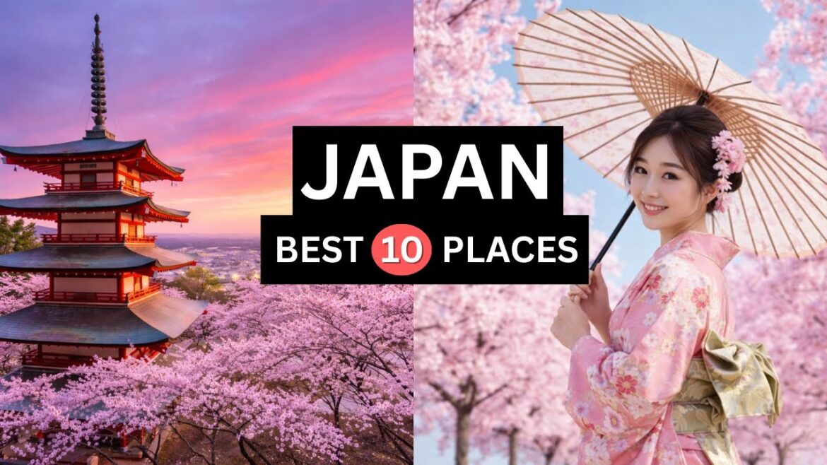 Amazing Places to visit in Japan - Travel Video