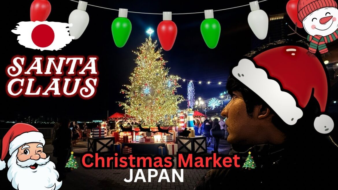 🇯🇵Christmas market aur dikhe Santa clause 🎅🎅||Aarav Rawat