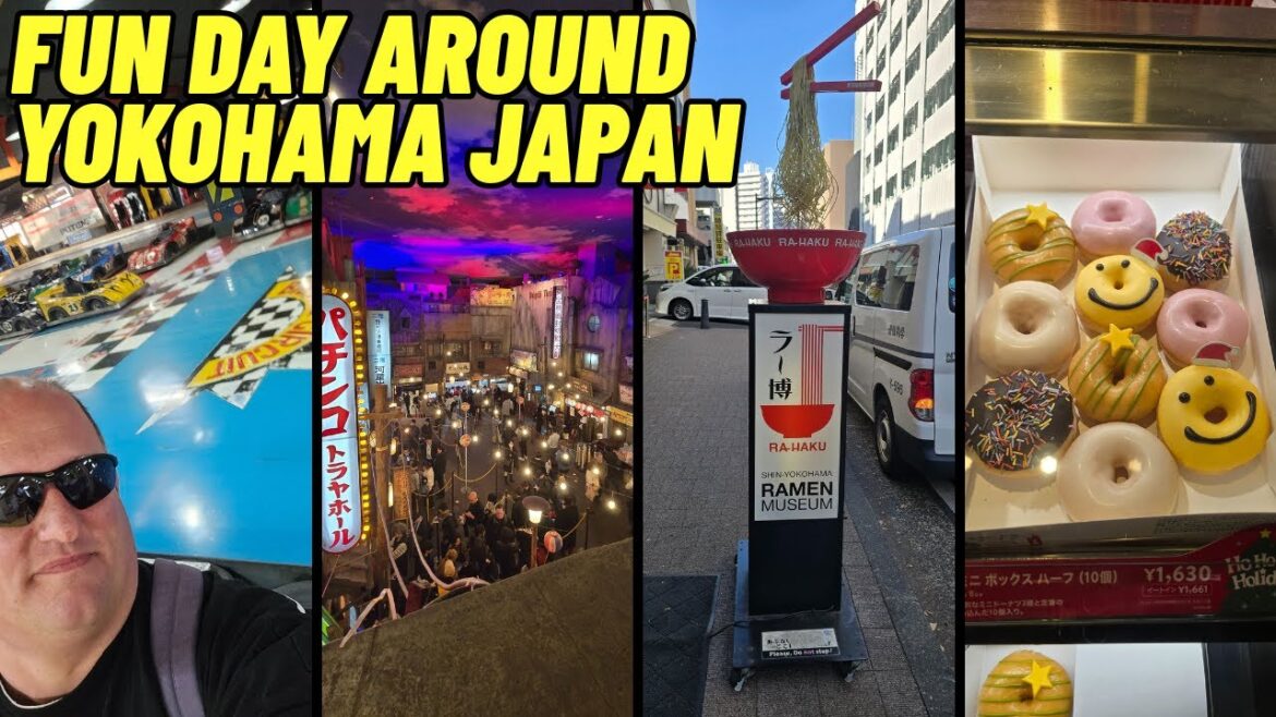 Drift Go Karting Ramen Museum a day in Yokohama area just enjoying Japan 12/08/2025