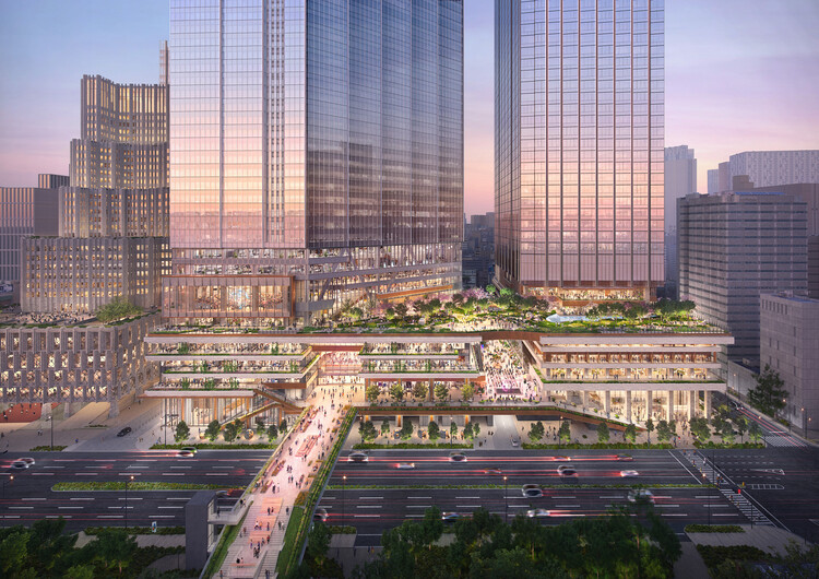 A Smart City Prototype in Japan: PLP Architecture Breaks Ground on the First Tower of Tokyo Cross Park - Image 11 of 15