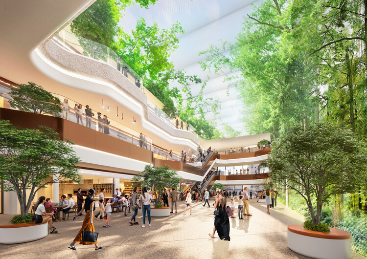 A Smart City Prototype in Japan: PLP Architecture Breaks Ground on the First Tower of Tokyo Cross Park - Image 5 of 15