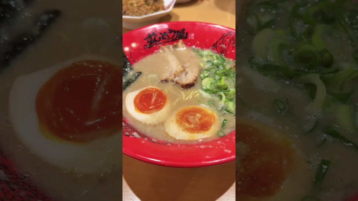 【OSAKA】Must-Try Japanese Creamy Ramen- Zundoya