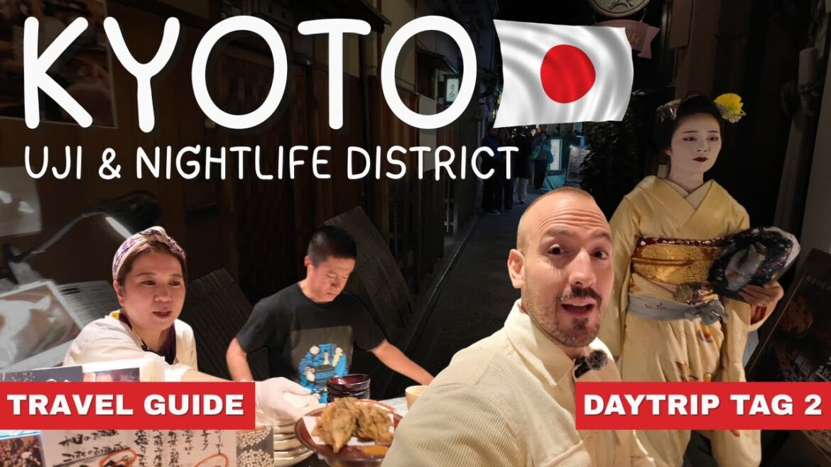 Kyoto Daytrip UJI & Nightlife District Japan Travel VLOG Travel Itinerary