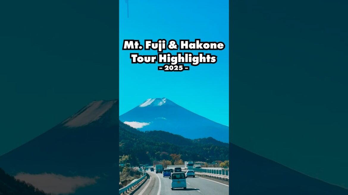 My 2025 in 15 Seconds 🎬 Fuji–Hakone Tour Highlights My 2025 in 15 Seconds 🎬 Fuji–Hakone Tour Highlights
