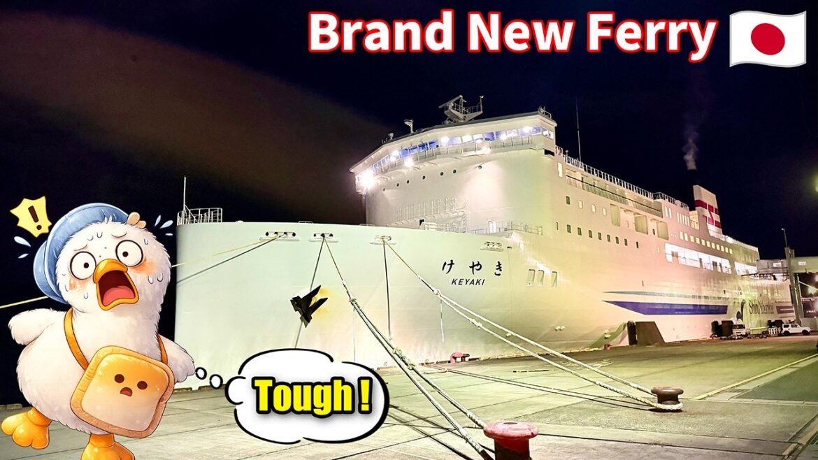 Surviving 22 Hours on Japan’s Newest Ferry 🛳️ Hokkaido → Kyoto 🇯🇵