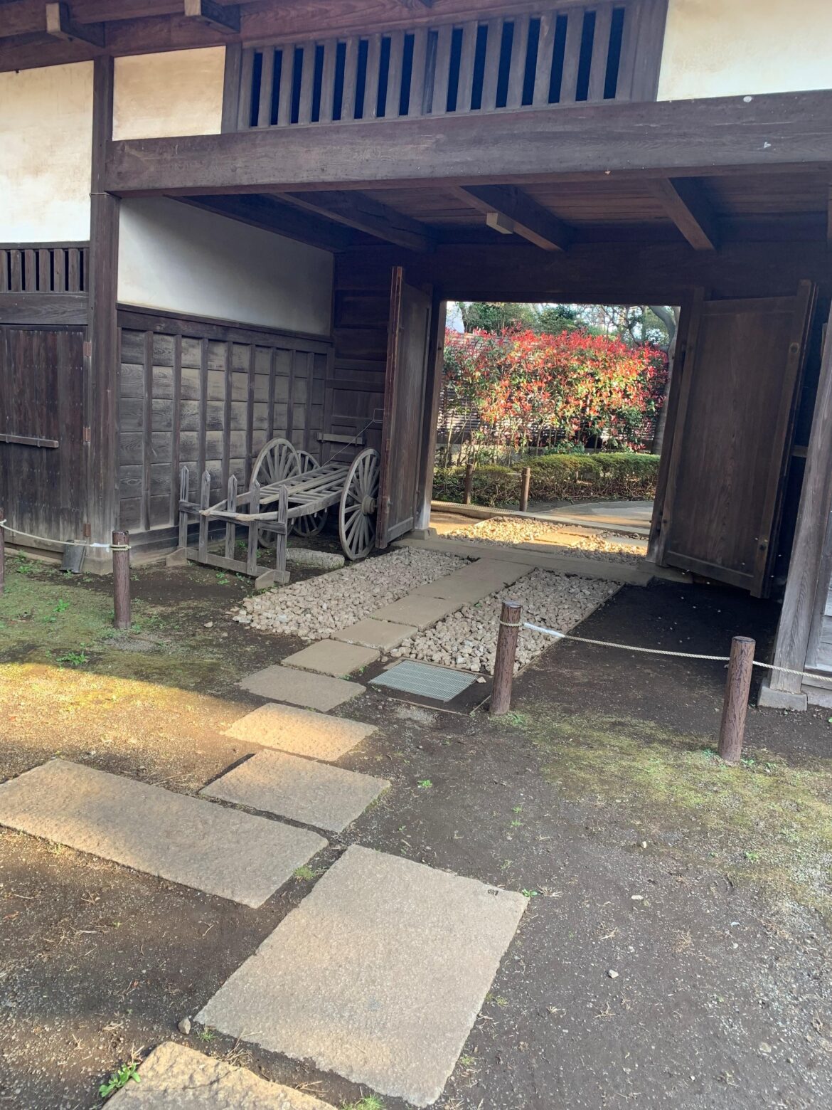 “Old traditional gate in Setagaya, Tokyo”