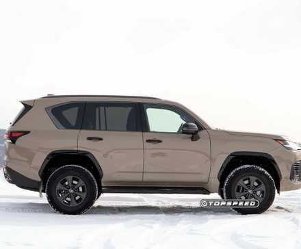 2025 Lexus LX700h Side Profile TopSpeed