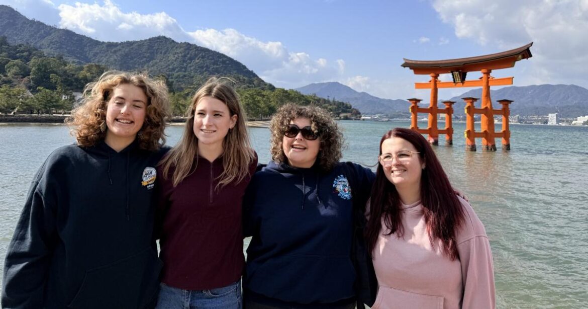 Camborne students visit Japan for major global event