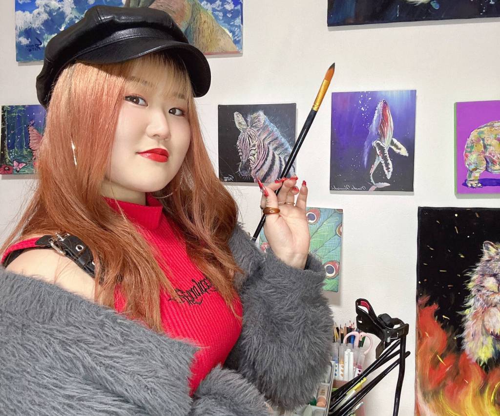 Japanese artist brings Ohtaki exhibit to sister city Lake Cowichan Nonoka Kawasaki, a Japanese artist who was born in Sapporo, Hokkaido will be bringing her paintings to the town of Lake Cowichan for a two week exhibition before Christmas. (Courtesy of Nonoka Kawasaki)