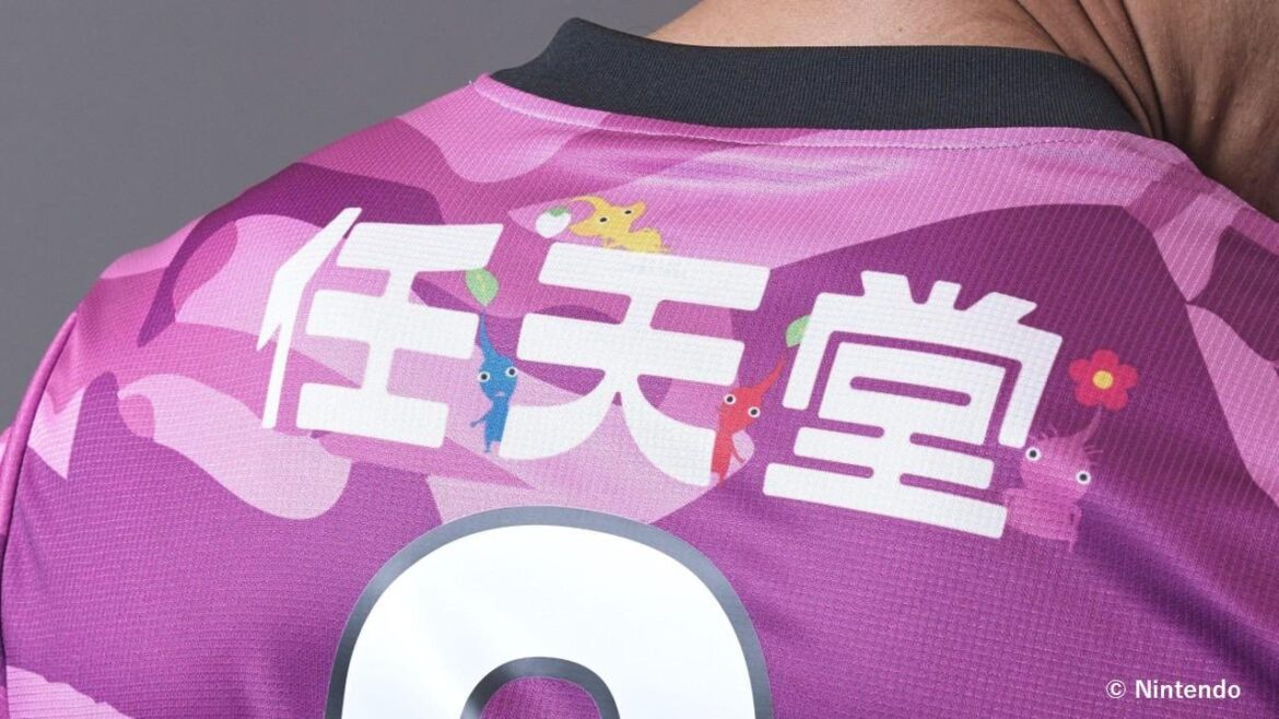 Players from football club Kyoto Sanga will wear Pikmin on their 2026 kits -